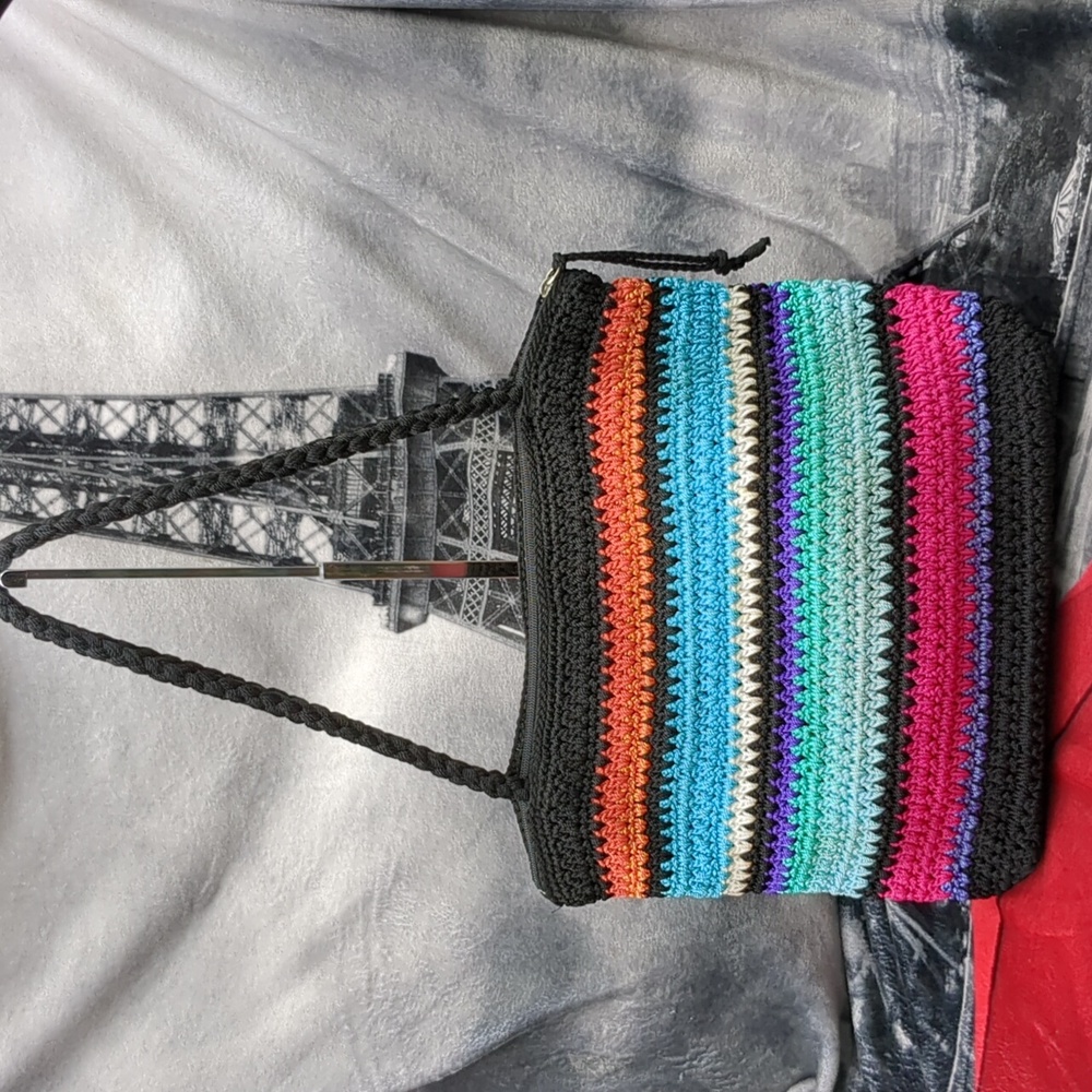 The sak multicolor crochet bag